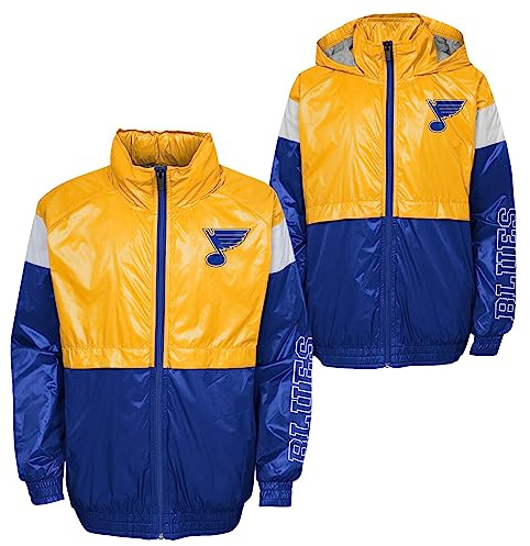 Outerstuff NHL St Louis Blues Youth Boys Windbreak X-Large (20)