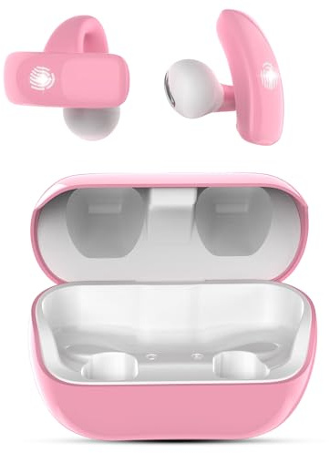 BANIGIPA Open Ear True Wireless Ohrhörer für Kinder Jungen Mädchen | Lautstärkebegrenzung bei 85 dB, 5g ultraleicht, Bluetooth 5.4, integriertes Mikrofon für Lernmusik und Anrufe, Ladecase