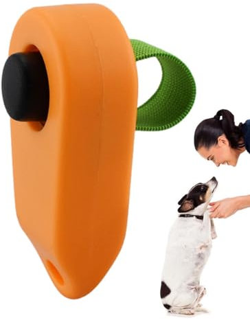 Biniveil Trainings-Clicker,Hunde-Trainings-Clicker - Hundetrainer Clicker | Welpentraining mit einem leicht gemacht, erzielen Sie schnell solide Ergebnisse beim Stubentraining und beim Springen, bauen