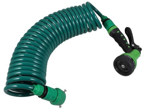 Milisten Kreiselschlauch Für Auto Und Gartenreinigung Erweiterbarer Wasserschlauch Mit Sprühaufsatz Hochdruckbeständig Und Frostsicher Für Vielseitige Anwendungen Der Gartenbewässerung