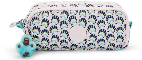 Kipling GITROY Large pencase, Pouches, Cases, Geo Shell (Blue)