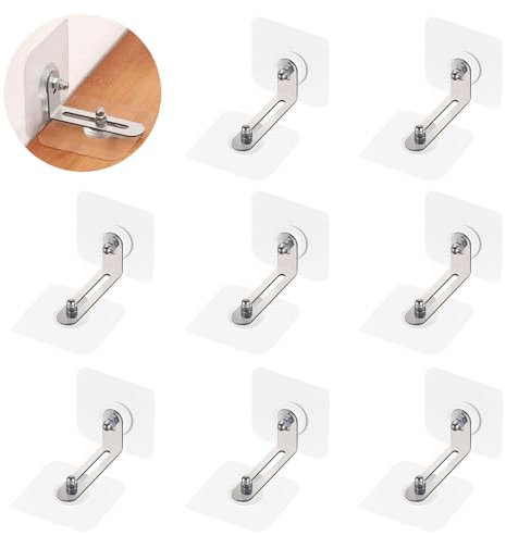 Kippsicherung Möbel Set 24 Pack für Kleinkinder,Kippschutz Möbel-Wandanker,Anti-Tip Halter für Baby-Proofing & Haustierschutz,Wandanker Ankergurte Ohne Bohren