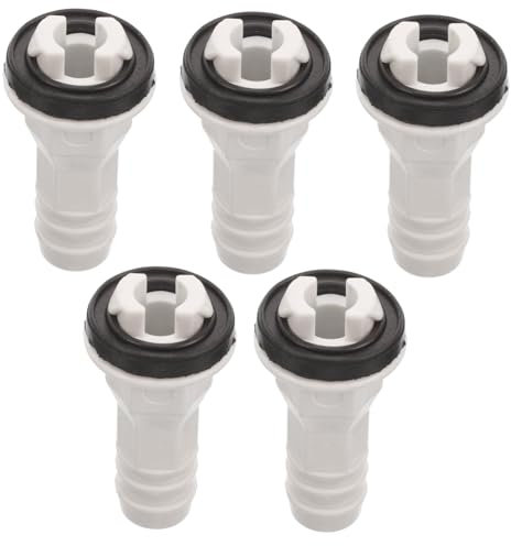 POPETPOP 5pcs Abs Material Air Conditioning Drain Hose Connector Connector for Drip Pan