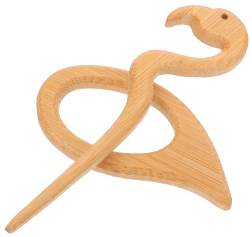 ibasenice Broche en Bois Créative Épingle à Vêtements Femme Accessoire Mode pour Châle Pull Foulard Design Animalier Naturel Bois 10 Pièces