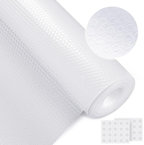moinkerin Schubladenmatte 30×600 cm | 450 g/m² PEVA Antirutschmatte | Wasserfest, Zuschneidbar, Nicht Klebend | Schubladeneinlage für Küchenschränke, Regale, Schubladen & Kühlschrank