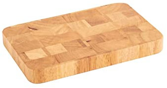 Vogue Rectangular Wooden Chopping Board Small - 230x150x25mm 9x6x1