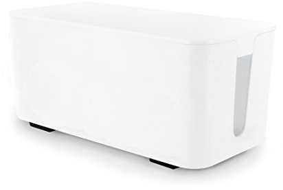 LifeBOX boîte01b Veranstalter von Kabel/Steckdosenleiste mittlere Größe Weiß