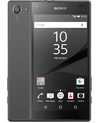 Sony Xperia Z5 Compact - Smartphone de 4.6 (Bluetooth, WiFi, Octa Core MSM8994 Snapdragon 810, 2 GB de RAM, 32 GB, Android 5.1.1) color negro grafito