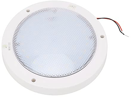 Airshi Panneau LED Downlight, Lampe LED pour Bateau 8,6 X 6,7 Pouces Performance Stable avec Boucle à Vis pour Camping-car, Yachts, Navires, etc. (#1)