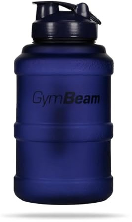 GymBeam Hydrator-TT-Sportflasche - BPA-freie Wasserflasche mit 2,5 L Fassungsvermögen, mit anatomisch geformtem Tragegriff, dichte Verschlusskappe, stylisches mattes Design (Midnight Blue)