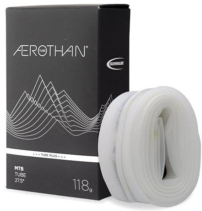 Schwalbe Aerothan Plus Tube – High-End Fahrradschlauch – TPU, Ventil SV und AV – leicht und robust, pannensicher – Made in Germany
