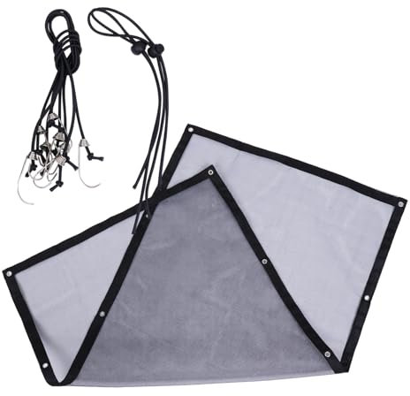 WOONEKY 2er-Pack Haustier-absperrnetz Auto-hundenetz Für Den Rücksitz Einfach Zu Installierendes Haustier-sicherheitszaunnetz