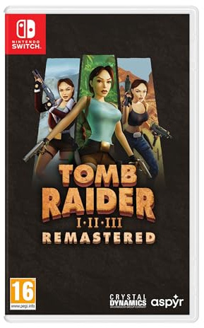 Just For Games videospel för Switch Tomb Raider I-III Remastered Starring Lara Croft, EAN-märke: 5056635609601