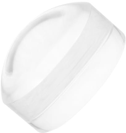 Parliky Hd Round Magnifying Glass Optical Acrylic Magnifier Dome Paperweight for Reading Aids Elderly Desktop Decoration