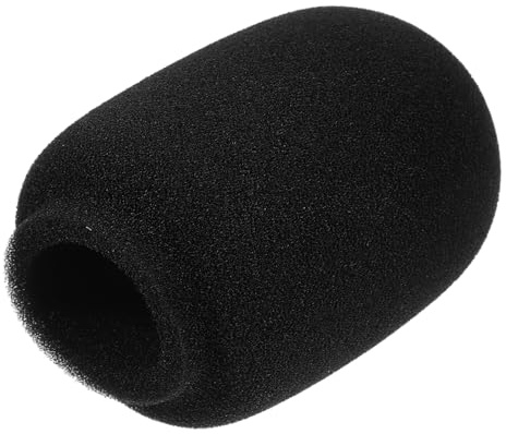 HEMOTON Mikrofon-zubehör Schwamm Weiche Abdeckung Für Aufnahmemikrofon Waschbar Und Wiederverwendbar Sm7b Pga27 Sm27-kompatibel