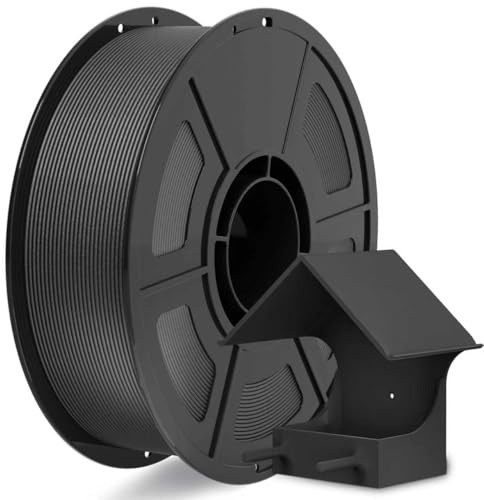 IEMAI Carbon Fiber ASA Filament 1KG, Schwarz ASA CF 3D Drucker Filament Mit 20% Carbon Fibre, Hochfest Wetterbeständig, Maßgenauigkeit +/- 0,02 mm