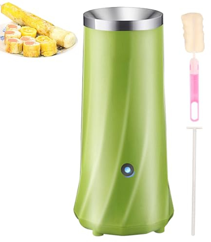 Bollitore elettrico per uova – Utensile da cucina in acciaio inox per la preparazione dei pasti | Automatico elettrico per rotoli di uovo, perfetto per studenti e principianti, preparazione mattutina