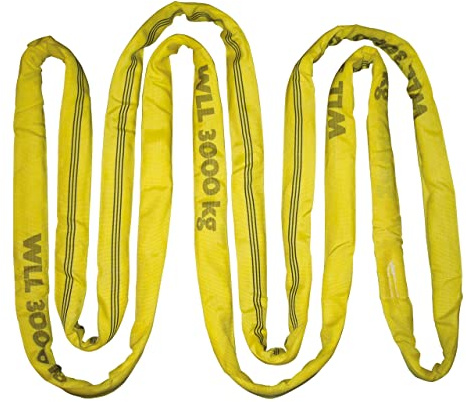 Kerbl Sangle Ronde, capacité de Charge : 3/6 t - Circonférence : 3 m, Double Gaine