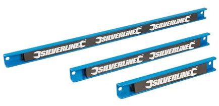 Silverline 633950 Magnetleisten, 3-tlg. Satz 200, 300 y 460 mm