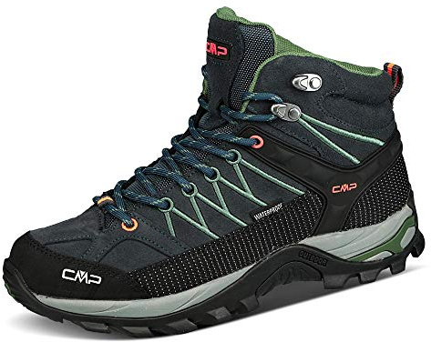 CMP Rigel Mid Shoes Wp trekkingskor, GRÅ, 47 EU