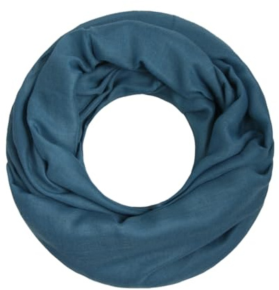 Majea Damen Loop Schal Cary – Eleganter Schlauchschal unifarben – 170x75cm weicher Rundschal für Business & Alltag