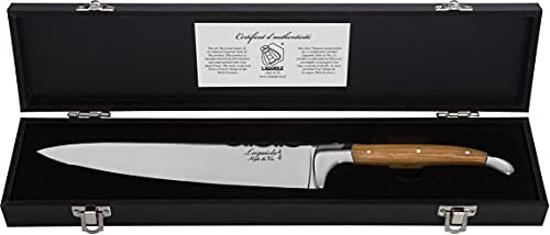 Laguiole Style de Vie Cuchillo de cocina Luxury Line de madera de olivo