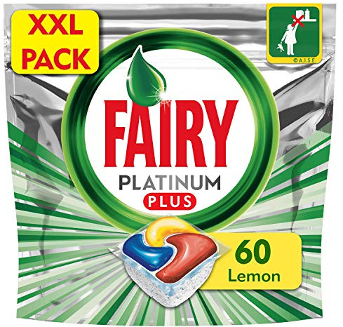 Fairy Platinum Plus Lemon Spülmaschinentabs, 60 Stück