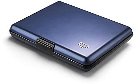 Cartera de aluminio con protección RFID. Modelo: STOCKHOLM LARGE | Compatible con DNI y carnet de conducir. Hasta 10 tarjetas, billetes y recibos. Acceso rápido.
