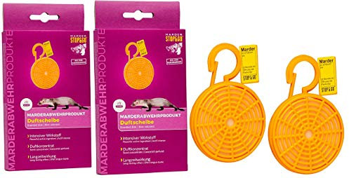 2x STOP&GO Anti Marder Duftscheibe
