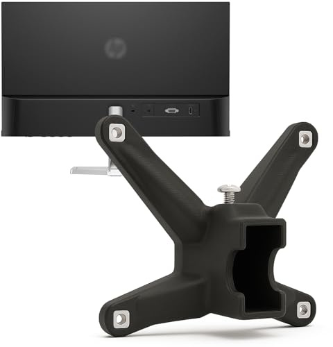 3IDEE VESA Adapter für HP Monitor Serie 5 & Mf (524sa, 524sf, 524sw, 527sa, 527sf, 527sw, 532sf, M22f, M24f, M27f, M32f) - Monitor Halterung Adapter 75x75 mm - für Monitore ohne VESA Anschluss