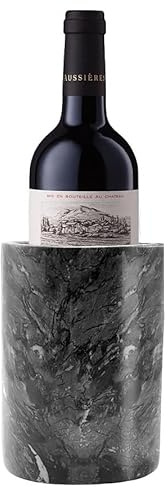 Kota Japan Black Marble Stone Wine and Champagne Bottle Chiller Cooler - 7 X 5 | Elegant Kitchen Utensil Holder | Must Have Wine Chiller for Your Home | Impress Your Guests at Next Party or Event!