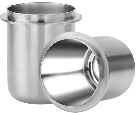 Normcore Siebträger Dosierbecher 58 mm | Portafilter Dosing Cup | Kaffee-Dosierbehälter | Dosierbecher für Siebträger | Non-Stick Coating aus Edelstahl