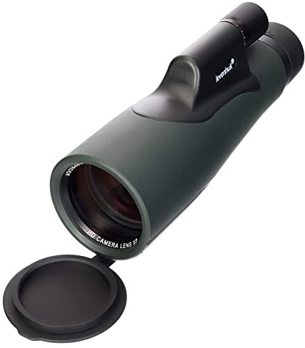 Levenhuk Wise Plus 10x56 Monokular mit Absehen, Für Erwachsene | BaK-4 Glasoptik mit FMC-Vergütung, IP67 Wasserdicht, Stickstoffgefüllt, Ideal für Jagd, Naturbeobachtung und Outdoor