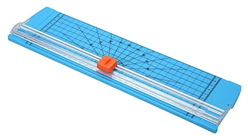 YyDDs Cuchillo de Corte de Papel Máquina de Corte de Papel A4 Cortador de Papel de plástico Recortador de Oficina Manualidades de Fotos Cuchillas de álbum de Recortes Cuchillo Papelería de bricol