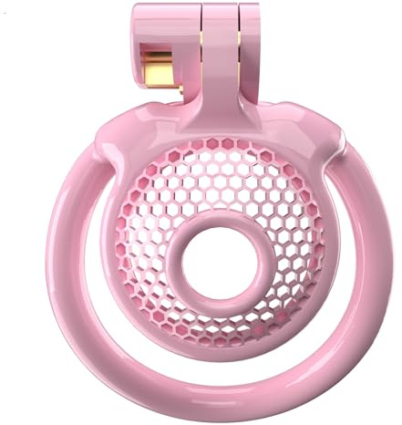 Hdynasty Mini Jaula Convexa de Resina, Ligera, con 5 Anillos de retención | Suave y transpirable, Cómodo de llevar