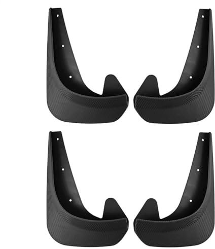 Paraspruzzi per auto, 4 paraspruzzi per ruota anteriore e posteriore, ideale per roulotte, minivan e camion, protezione contro i detriti stradali, 27 x 8 x 22 cm