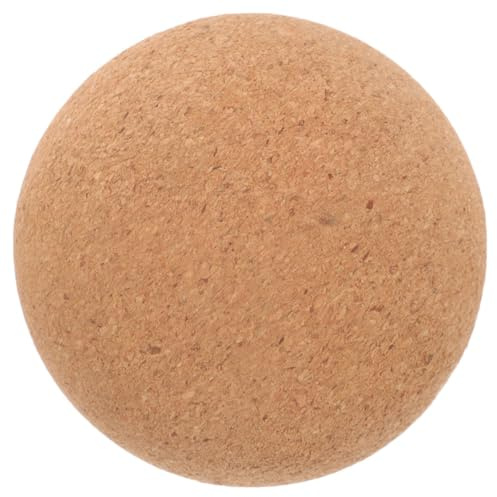 BESTonZON Yoga-faszienball Erwachsene Muskeln Bälle Cork Schulter Stachelig Hart Groß Yoga-massageball Rückenmassageball Druck Massagezubehör Yoga-massagebälle Yogaball Klein Yoga-bälle Kork