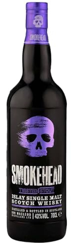 Smokehead Islay Single Malt Scotch Whisky Twisted Stout - Origine Royaume-Uni - 70cl