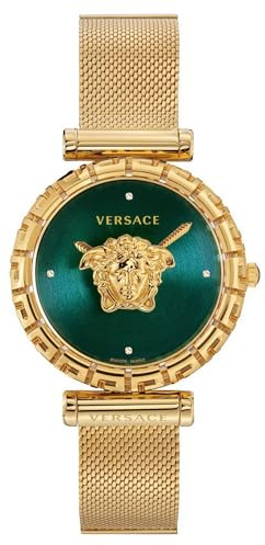 Versace Damen Uhr Armbanduhr Palazzo Empire VEDV01619 Edelstahl