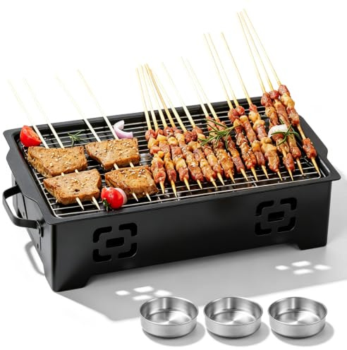 Waufoae Placa calentadora para barbacoa, placa de calentamiento para barbacoa, con placa calefactora antiadherente, calentador de alimentos para barbacoas, calentador de alimentos, placa para mantener