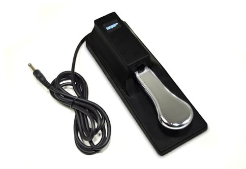 HQRP Fußschalter für Yamaha NP-30 / YNP-25 / P-140 / P-255 / P-95B / PSR-E333 / PSR-E423 / PSR-S650 / EZ-200 / DGX-200 Music Keyboards
