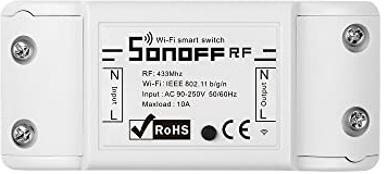 Conmutador Inteligente WiFi RF 433MHz - SONOFF