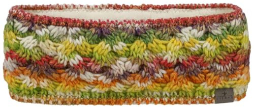 LIERYS Farelle Stirnband Damen - Ohrenschützer mit Wolle - Made in Germany - Headband mit Futter - Ohrenschutz mit Futter - Ohrenwärmer bunt One Size