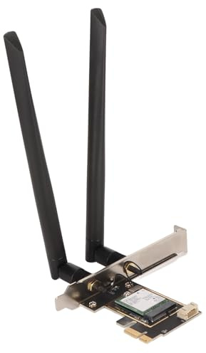 BE200NGW PCIe WLAN Karte, Tri Band PC WLAN 7 Karte, Bluetooth 8774 Mbit/s WLAN Adapterkarte für 10 11, für Linux