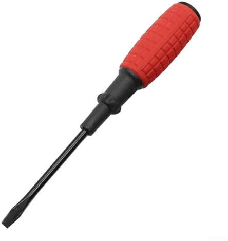 Präzisions-Schraubendreher-Set für Möbelreparatur Schlitz- und Kreuzschraubendreher mit ergonomischem Griff (Schlitzschraubendreher)