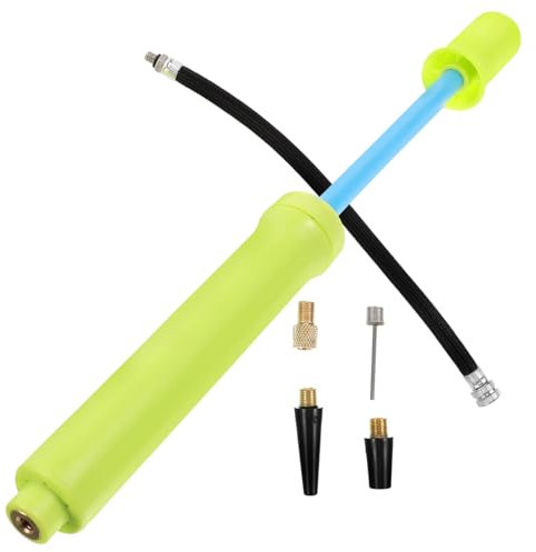KOMBIUDA Mini Luftpumpe Fahrrad Und Ballpumpe Tragbar Ergonomisch Einfach Zu Bedienen Multifunktional Für Basketball Fahrradreifen Und Aufblasbare Sportgeräte Langlebig Und Handlich in Zitr