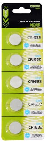 ZYHARUKO Pack Of 10/5pcs CR1620/CR1632/CR1616 3V Lithium Button Cell Batteries Long Last Power Battery For Remotes And Toy