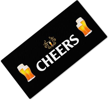 Cheers Printed Bar Runner Beer Mat Label Ideal Pub Cafe Home Occasion 3