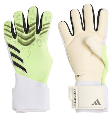 adidas Predator Pro - Guantes de portero para niños, poliéster reciclado, color rojo