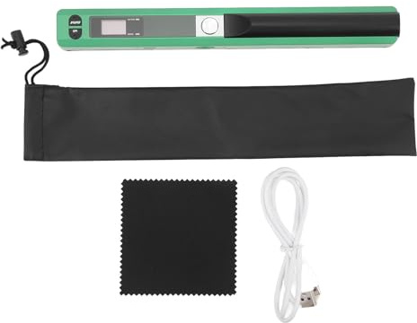Hyuduo Compact 900 DPI Tragbarer Bildscanner für Foto- und Dokumentenscan, 3 Auflösungsmodi, Kompatibel mit XP, OS X 10.4 oder Höher, Ideal für den Außenbereich, die USB 2.0 -Übertragungsmethode